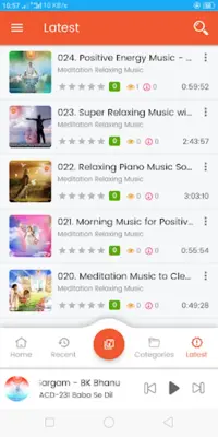 BK Songs - 3000+ Brahma Kumari android App screenshot 0